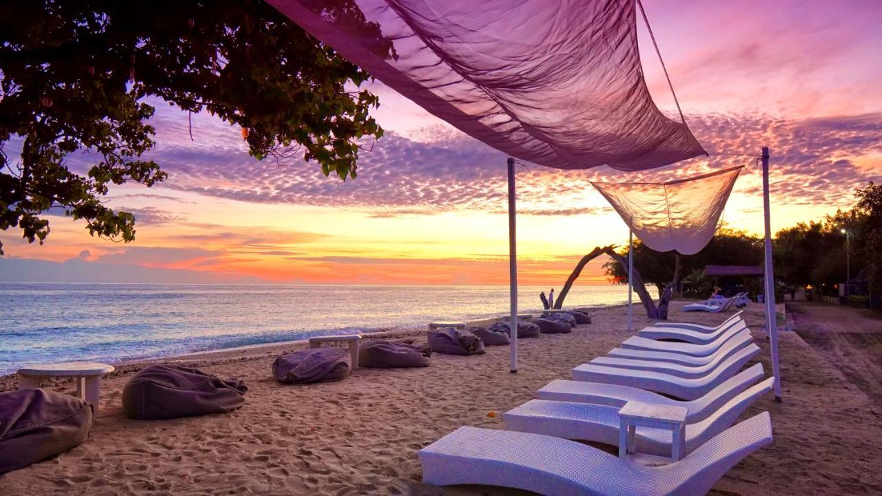 Gili Eco Villas Гили Траванган Экстерьер фото