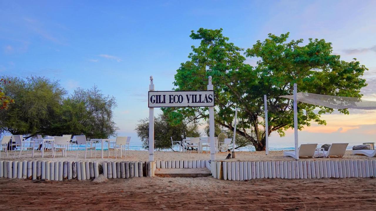 Gili Eco Villas Гили Траванган Экстерьер фото