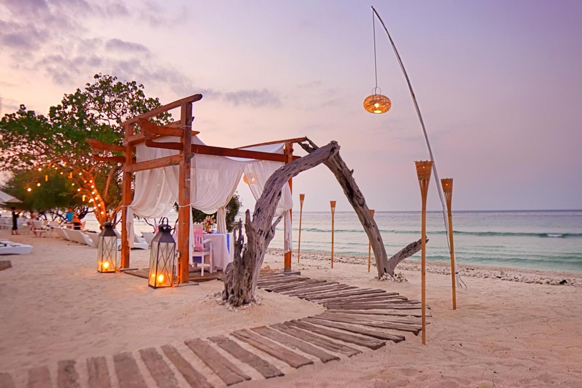Gili Eco Villas Гили Траванган Экстерьер фото