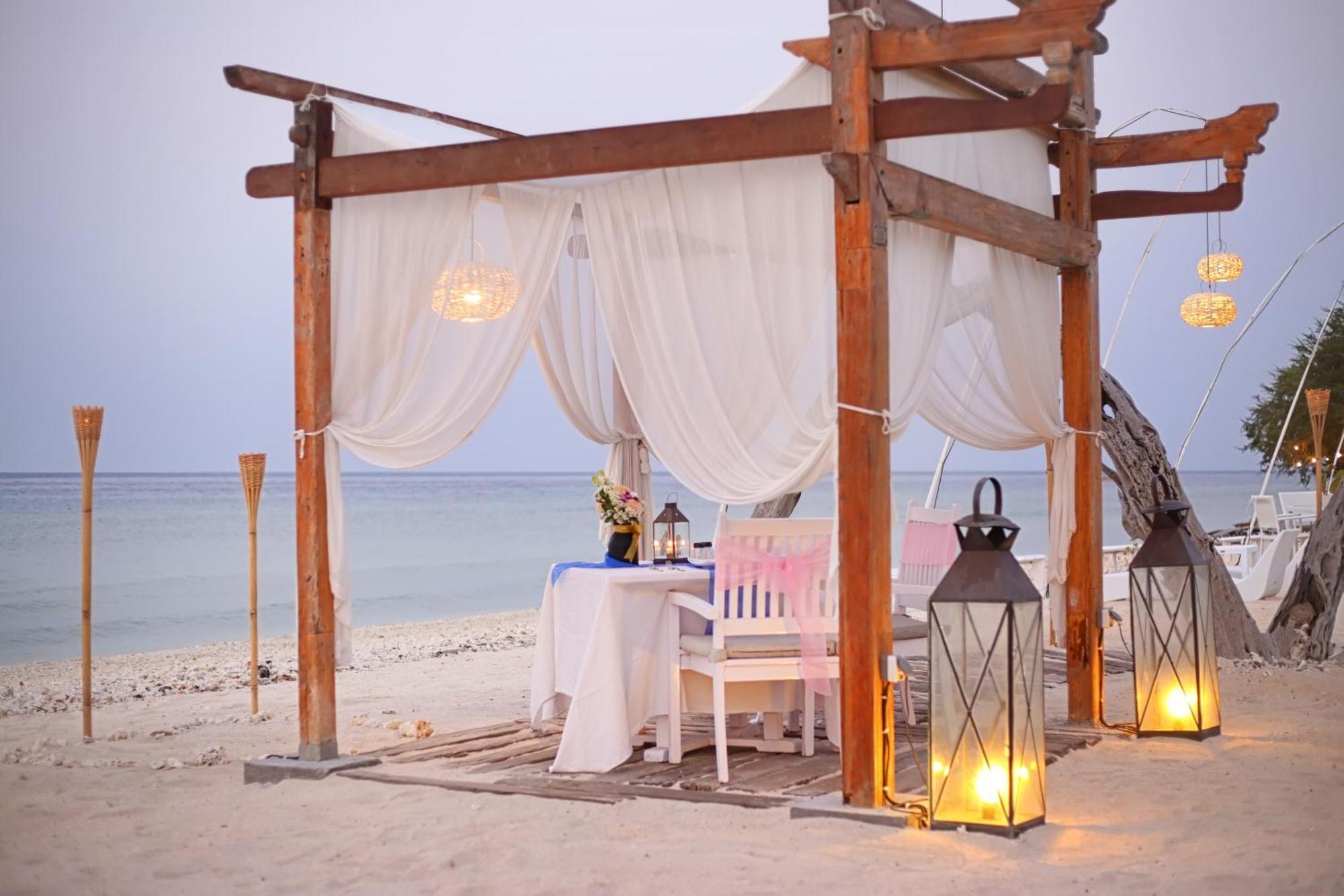 Gili Eco Villas Гили Траванган Экстерьер фото