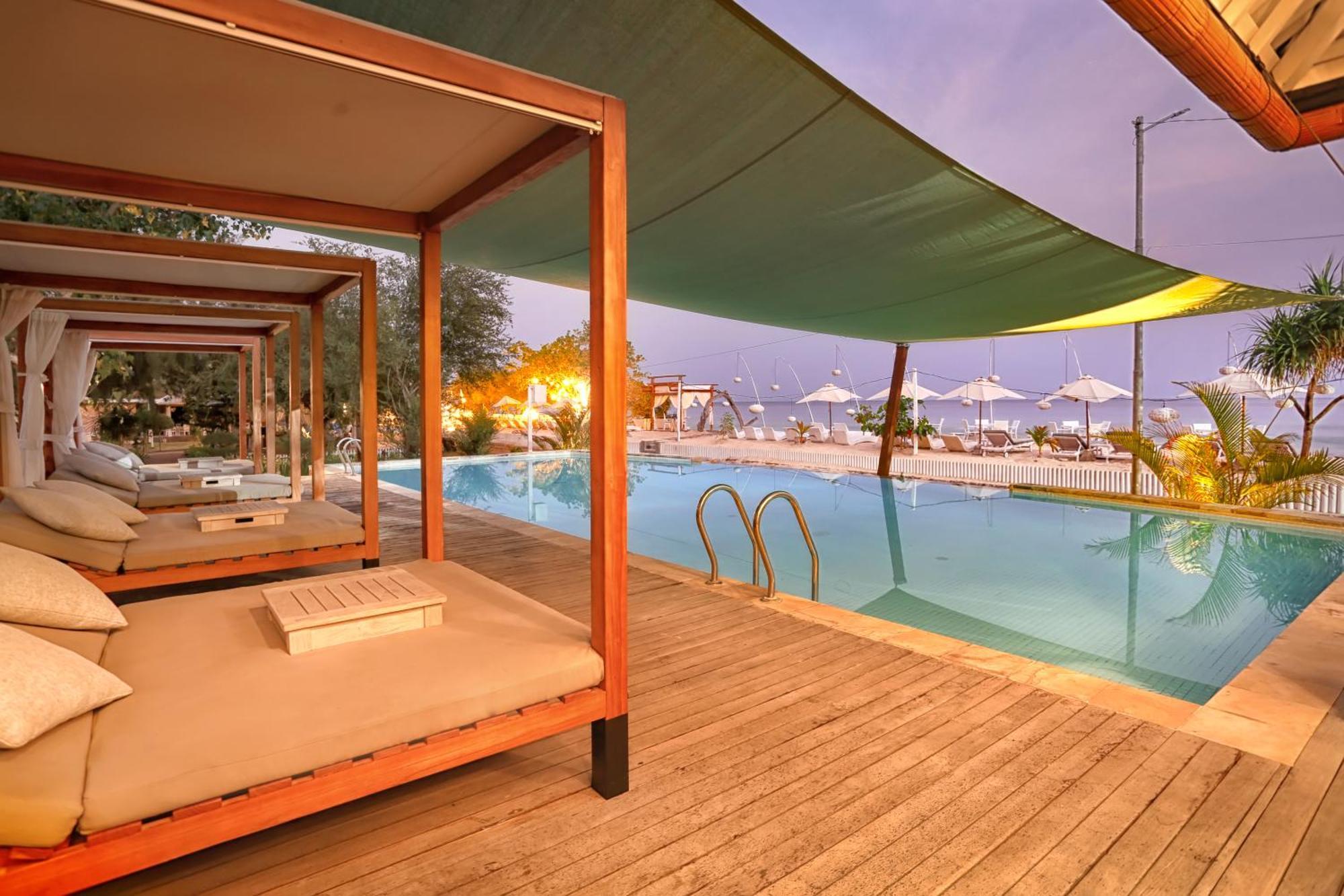 Gili Eco Villas Гили Траванган Экстерьер фото