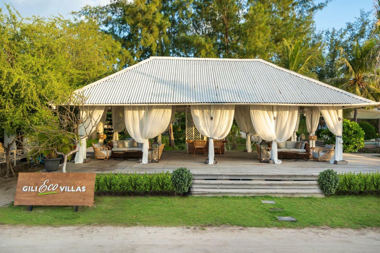 Gili Eco Villas Гили Траванган Экстерьер фото